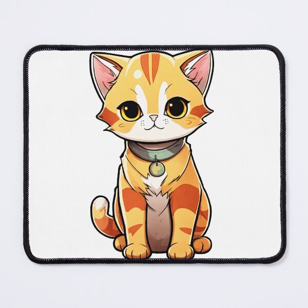 Item preview, Cute Cat with Bell designed and sold by Subhankar Mandal.