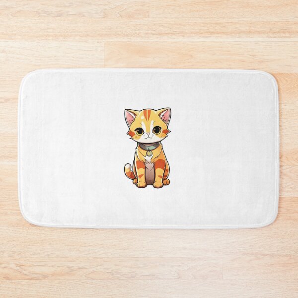 Item preview, Cute Cat with Bell designed and sold by Subhankar Mandal.