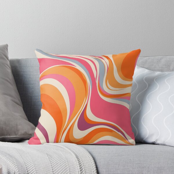 Item preview, Abstract Swirl Groovy Retro 70s designed and sold by trajeado14.