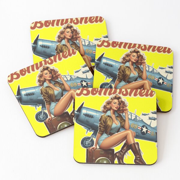 Item preview, ww2 vintage bombshell designed and sold by Greenbessela.