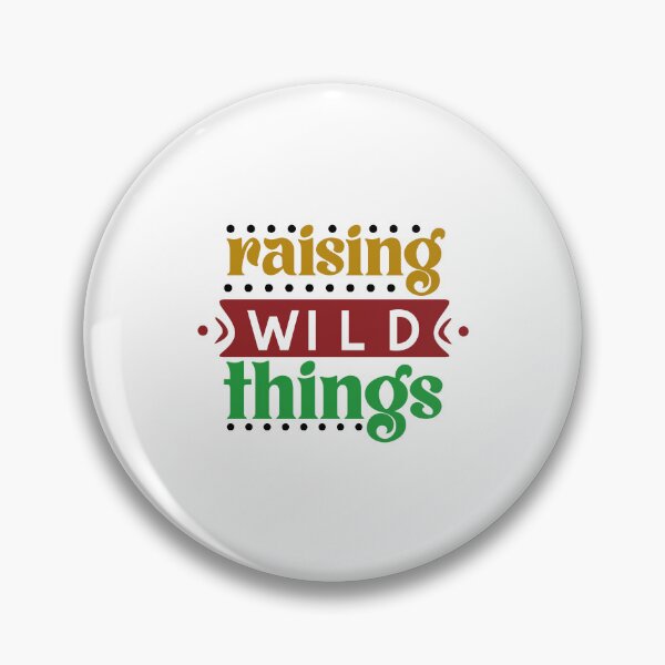 Item preview, Raising wild things designed and sold by Made-by-Gus.