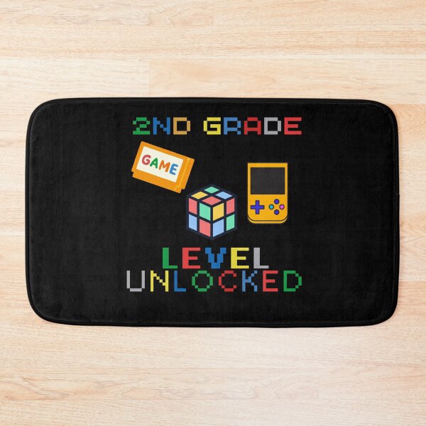 Item preview, Level Up 2nd Grade Unlocked Back to School Video Gamer designed and sold by sumajouda.