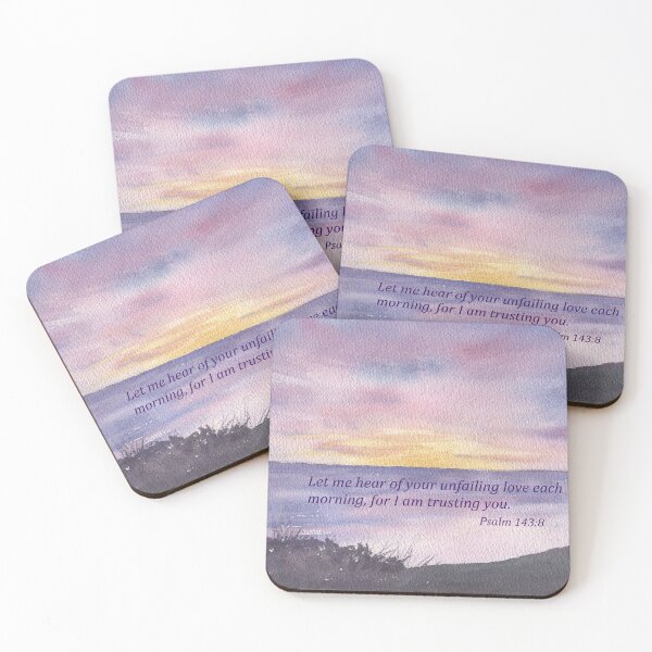 Item preview, Hope- Psalm 143:8 designed and sold by Diane Hall Watercolors.