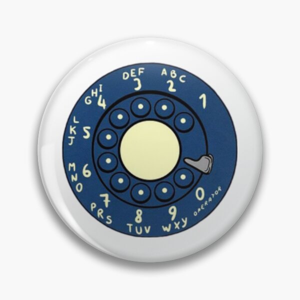 Item preview, Dial telephone vintage technology  designed and sold by Coexist In Tee's .