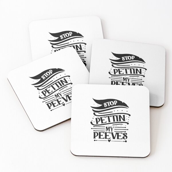 Item preview, Stop petting my peeves designed and sold by Made-by-Gus.