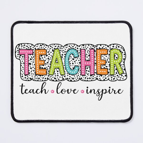 Item preview, Teacher-Teach-Love-Inspire designed and sold by DixieGrace.