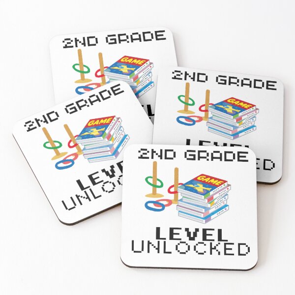 Item preview, Level Up 2nd Grade Unlocked First Day of School  designed and sold by sumajouda.