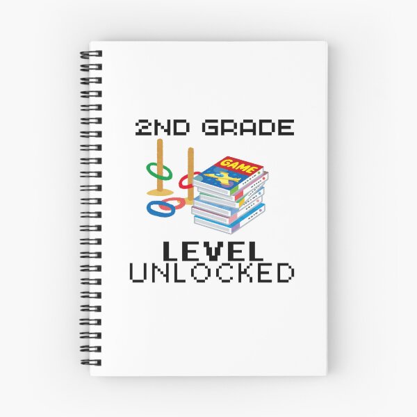 Item preview, Level Up 2nd Grade Unlocked First Day of School  designed and sold by sumajouda.
