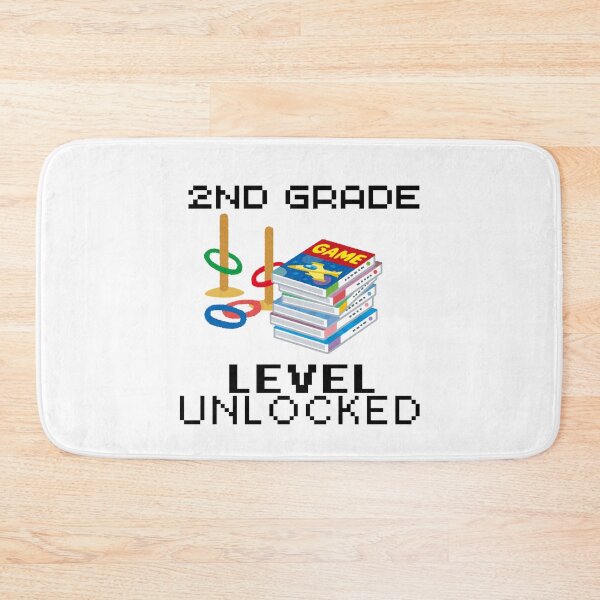 Item preview, Level Up 2nd Grade Unlocked First Day of School  designed and sold by sumajouda.