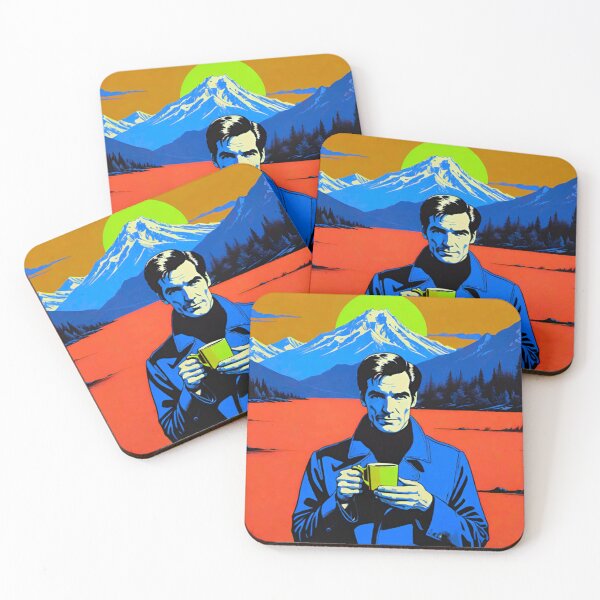 Item preview, Mountain Summit Coffee at Sunset designed and sold by GrizzlyCollective.