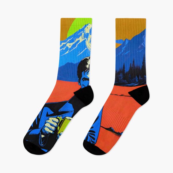 Item preview, Mountain Summit Coffee at Sunset designed and sold by GrizzlyCollective.