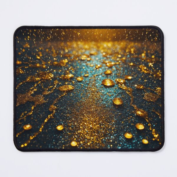 Item preview, Golden Rain at Night designed and sold by RedPandaDreams.
