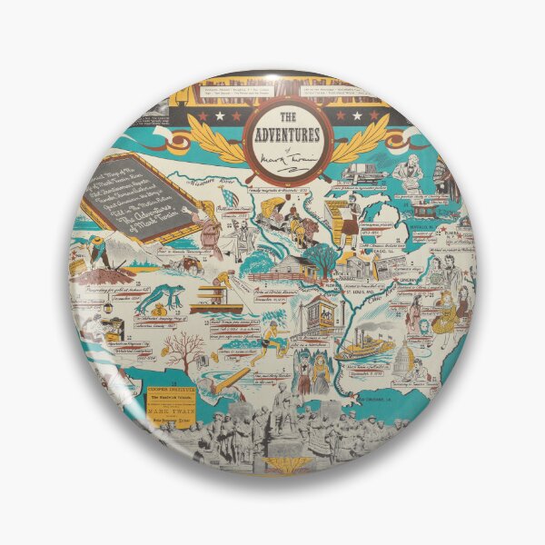 Item preview, the adventures of Mark Twain, literature designed and sold by Mauswohn.