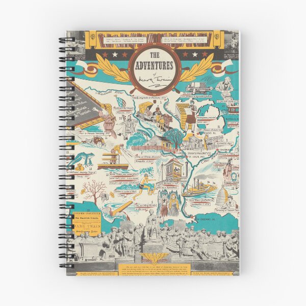 Item preview, the adventures of Mark Twain, literature designed and sold by Mauswohn.