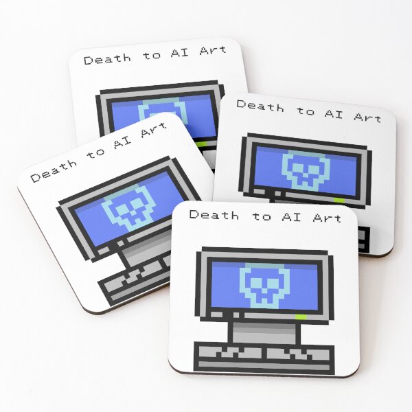 Item preview, Anti AI Art Pixel Art designed and sold by AeternumInferis.