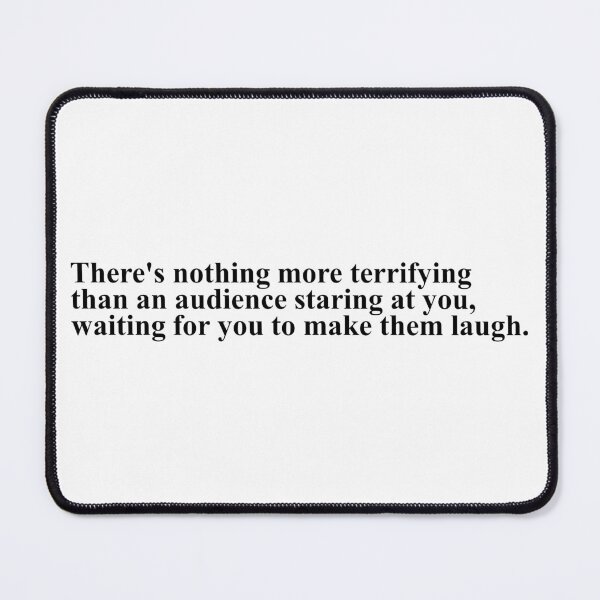 Item preview, there's nothing more terrifying than an audience - noises off designed and sold by Aesthetic Crew.