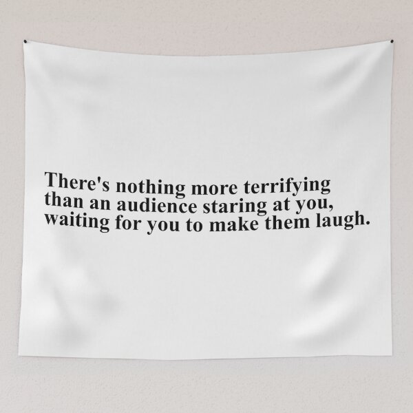 Item preview, there's nothing more terrifying than an audience - noises off designed and sold by Aesthetic Crew.