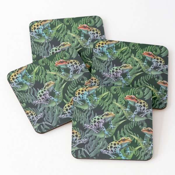 Item preview, Colourful tree frogs designed and sold by VJP Creations.