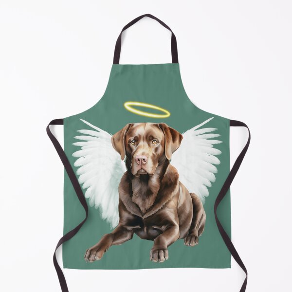 Item preview, Chocolate Labrador Angel designed and sold by rmcbuckeye.