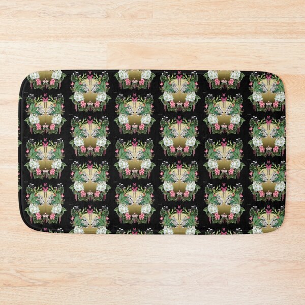 Item preview, Leaf Korea design in black  designed and sold by Sonia Jones Art.