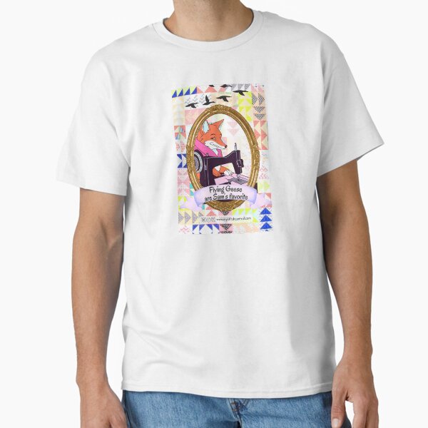 Foxy Flying Geese Classic T-Shirt