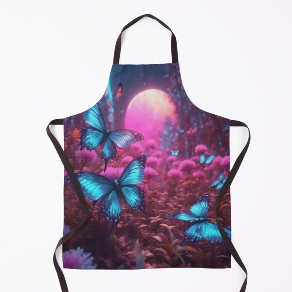 Item preview, Dreamy Forest with Glowing Blue Butterflies	 designed and sold by pr0sebadwo.