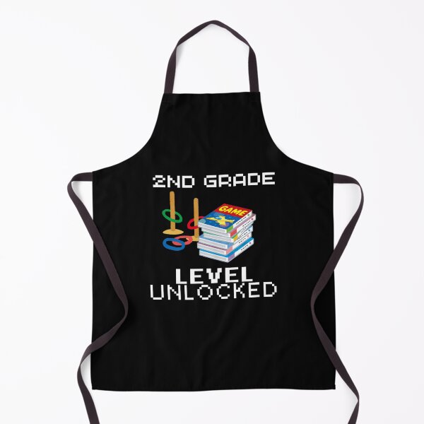 Item preview, Level Up 2nd Grade Unlocked Back to School Video Gamer designed and sold by sumajouda.