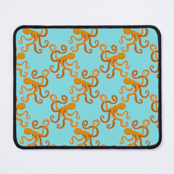 Item preview, Orange Octopus Pattern  designed and sold by marialindemann.