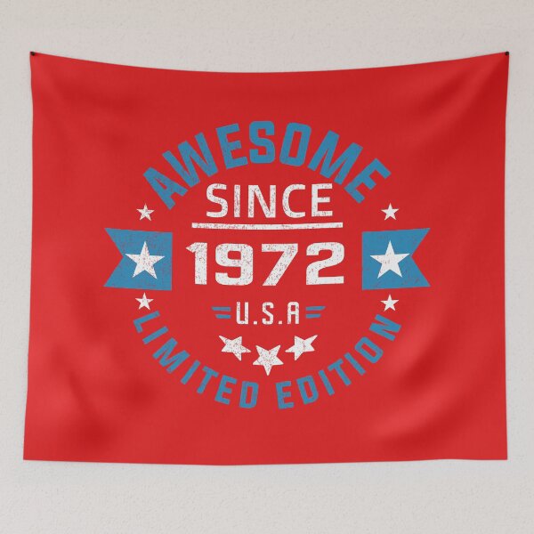 Item preview, Awesome since 1972 designed and sold by HB Shirts.