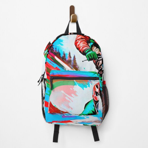 Item preview, Red MTB Shredder Splash designed and sold by GrizzlyCollective.