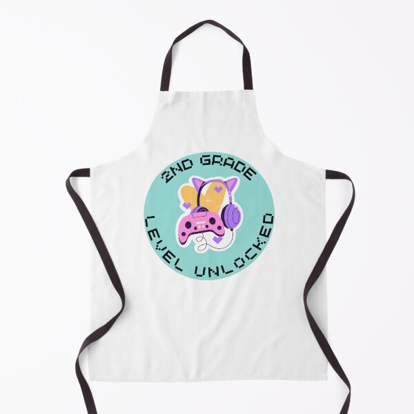 Item preview, Level Up 2nd Grade Unlocked Back to School Video Gamer designed and sold by sumajouda.