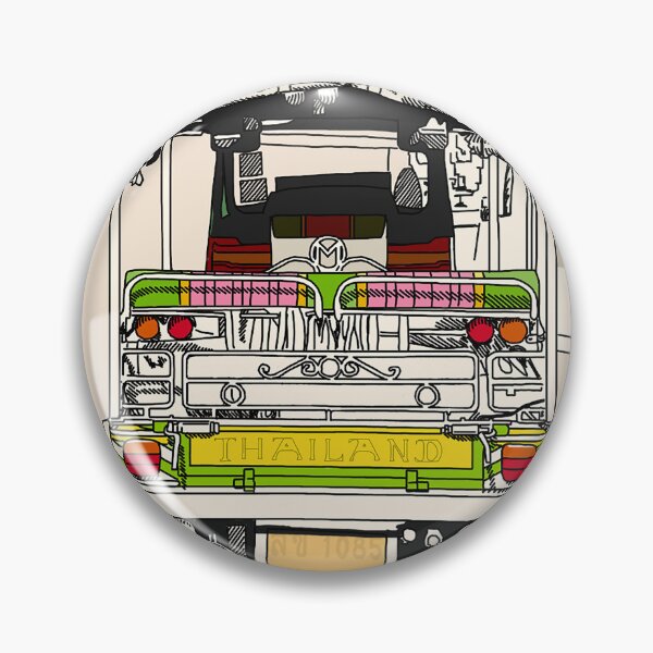 Item preview, Bangkok Chinatown Thailand Travel Print designed and sold by Ginzalluna.