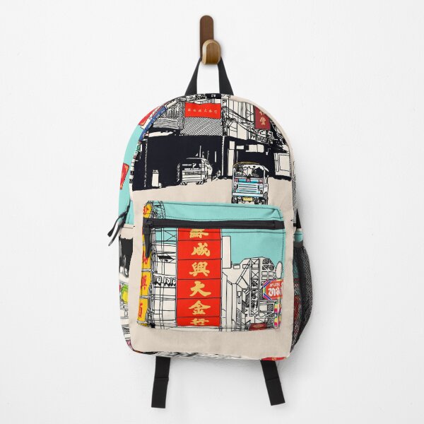Item preview, Bangkok Chinatown Thailand Travel Print designed and sold by Ginzalluna.