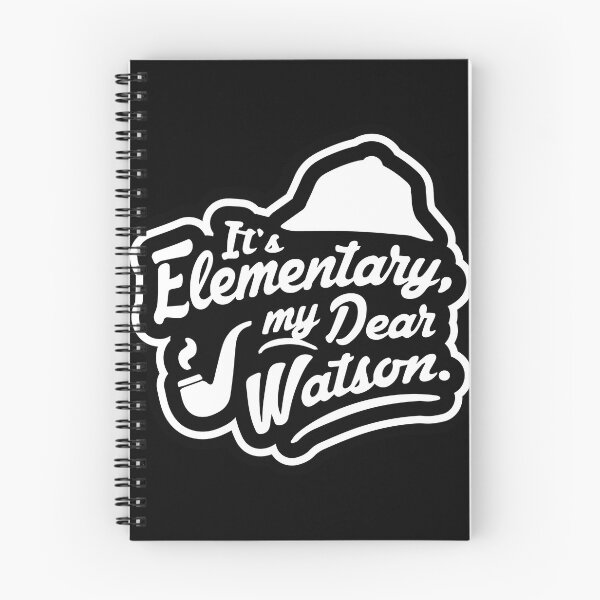 Item preview, Sticker Elementary, my dear Watson designed and sold by TheFreddo.