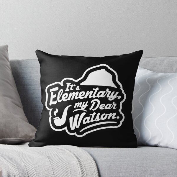 Item preview, Sticker Elementary, my dear Watson designed and sold by TheFreddo.
