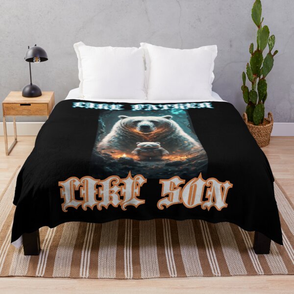 Item preview, Like father like son with bears happy cute gothic gifts for family designed and sold by thankful-loco.