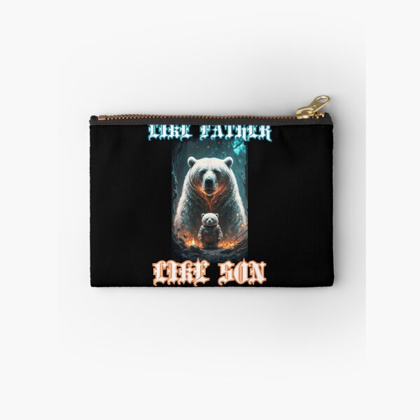 Item preview, Like father like son with bears happy cute gothic gifts for family designed and sold by thankful-loco.