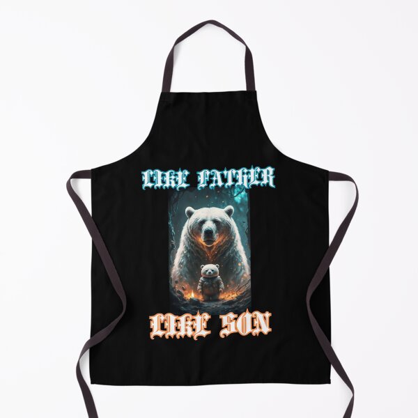 Item preview, Like father like son with bears happy cute gothic gifts for family designed and sold by thankful-loco.