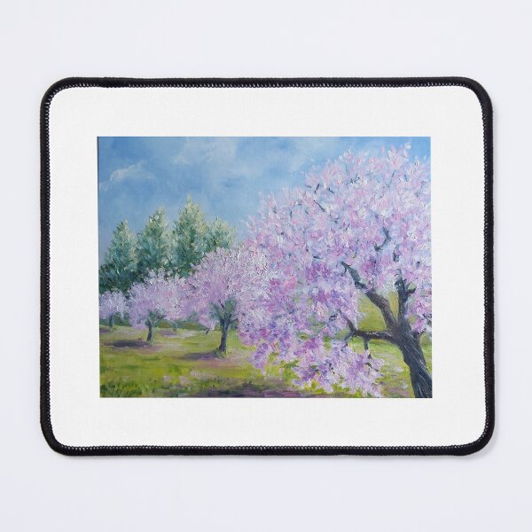 Item preview, Almond trees in bloom designed and sold by clayreparisshop.