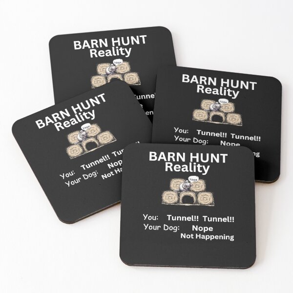 Item preview, Funny Barn Hunt - Tunnel Reality, Tunnel Tunnel Nope not happening designed and sold by LBKdesigns.