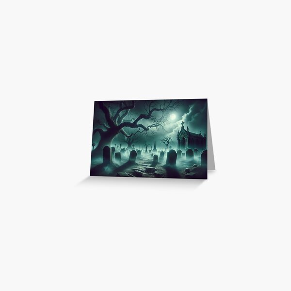 Item preview, Forsaken Graveyard Retro Art designed and sold by InsanseCreation.