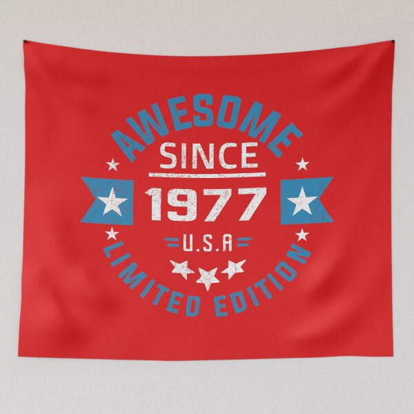 Item preview, Awesome since 1977 designed and sold by HB Shirts.