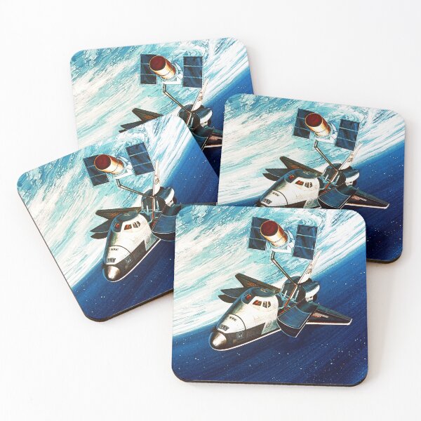 Item preview, Space Shuttle In Earth Orbit 1976 designed and sold by RocketshipRetro.