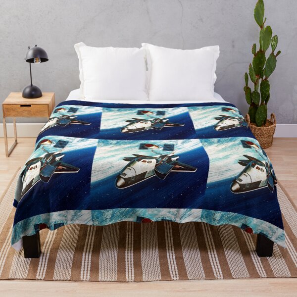 Item preview, Space Shuttle In Earth Orbit 1976 designed and sold by RocketshipRetro.