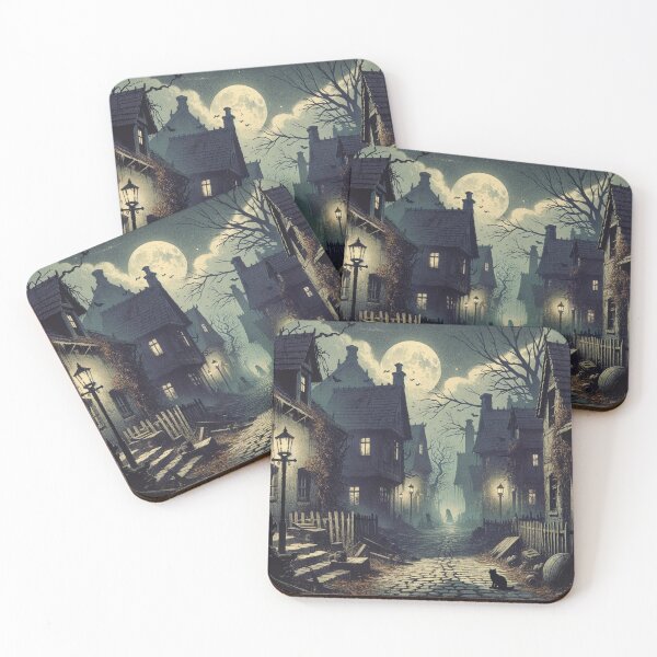 Item preview, Abandoned Village Retro Art designed and sold by InsanseCreation.