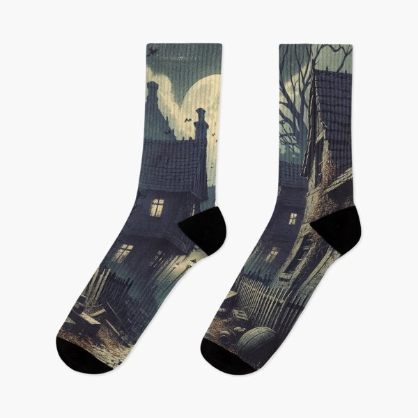 Item preview, Abandoned Village Retro Art designed and sold by InsanseCreation.
