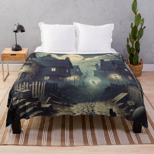Item preview, Abandoned Village Retro Art designed and sold by InsanseCreation.