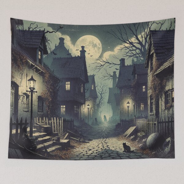 Item preview, Abandoned Village Retro Art designed and sold by InsanseCreation.