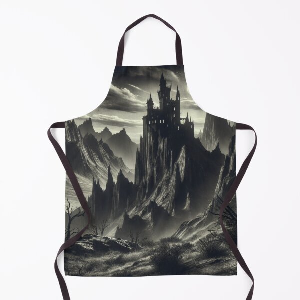 Item preview, Sinister Mountains Retro Art designed and sold by InsanseCreation.