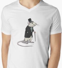 Fancy Rat Men's V-Neck T-Shirt